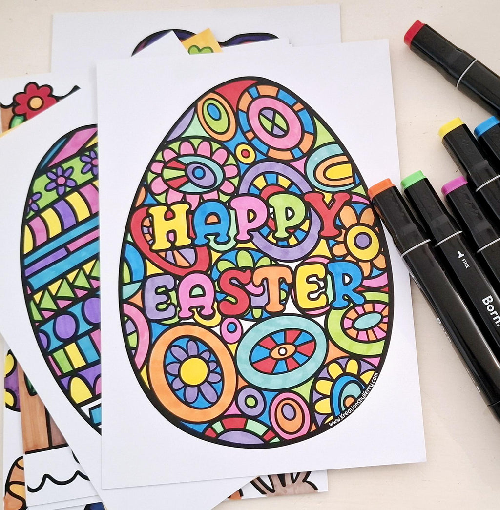 Colour Me In - Easter
