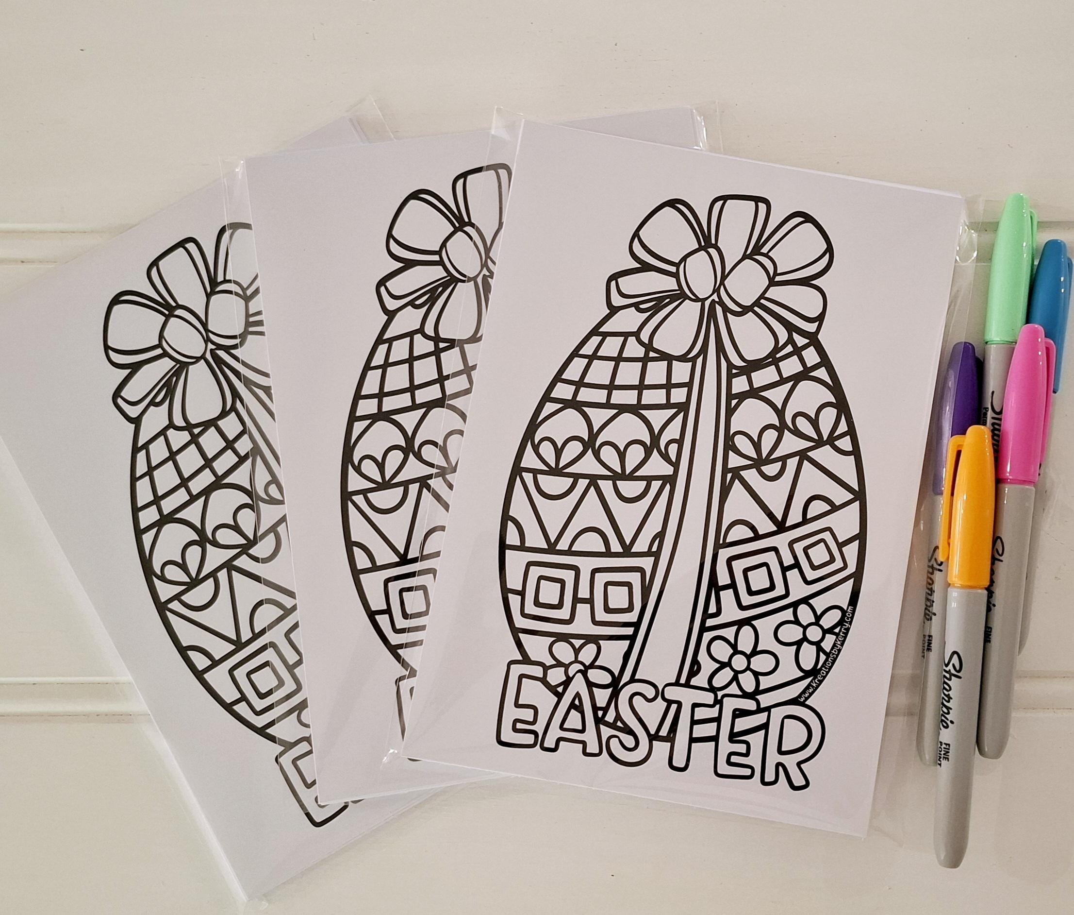 Colour Me In - Easter