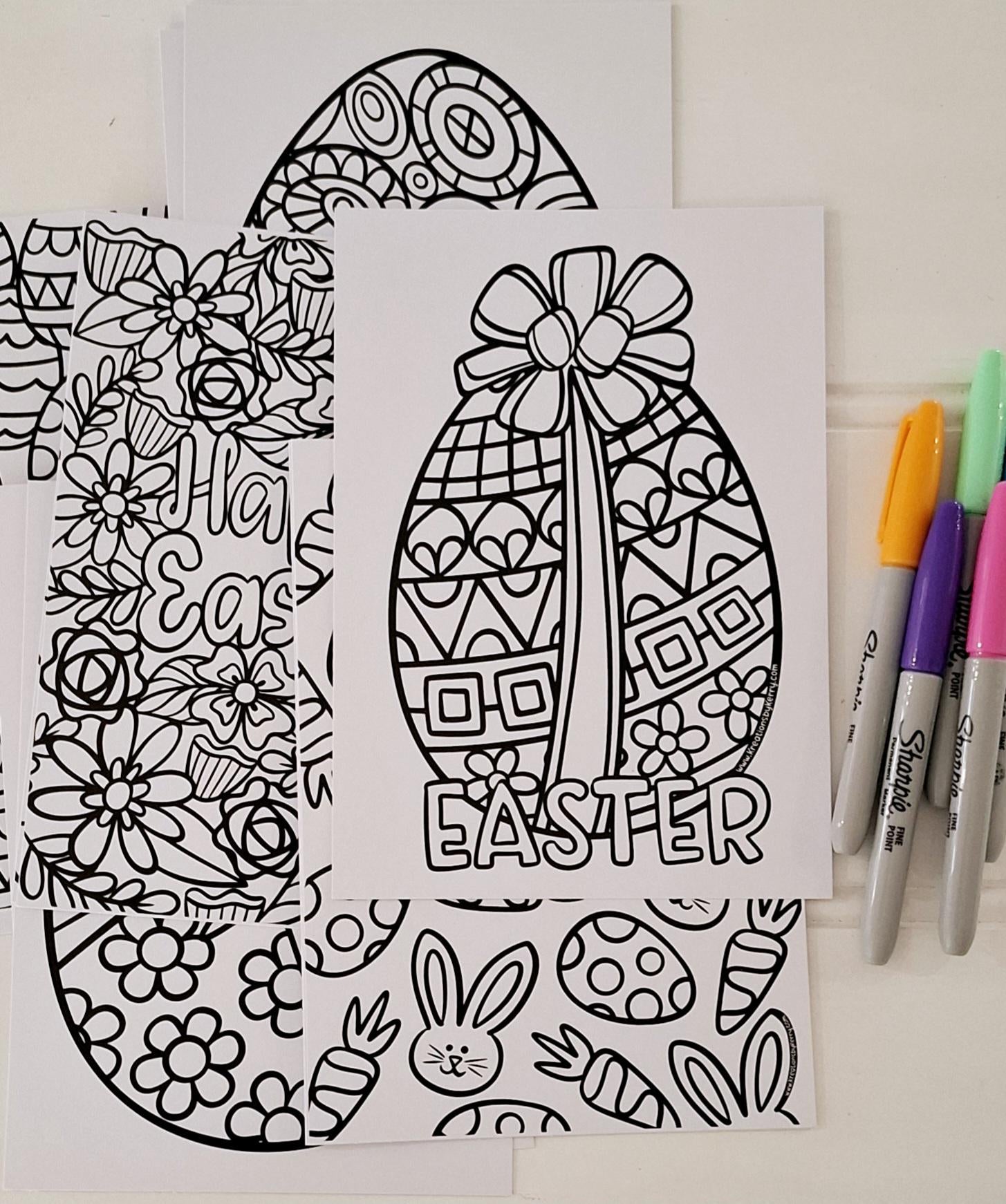 Colour Me In - Easter