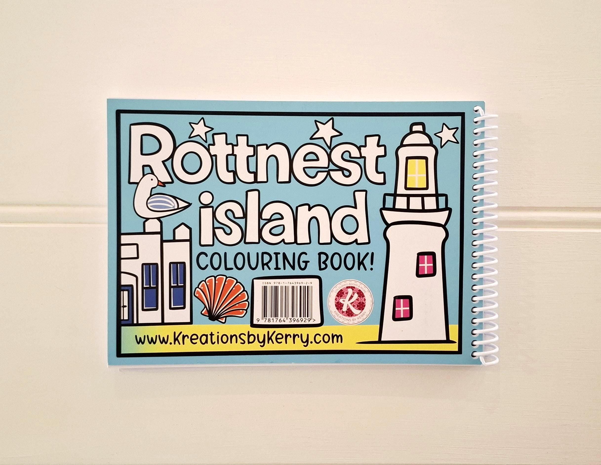 Colour Me In #Rottnest Activity Book