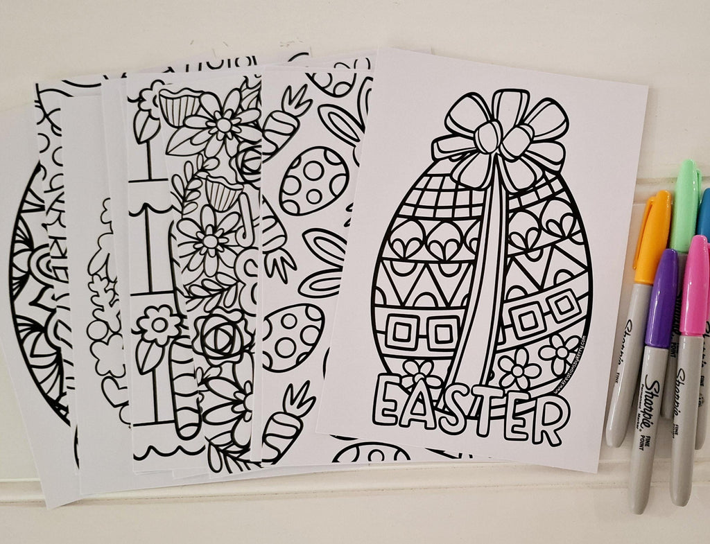 Colour Me In - Easter
