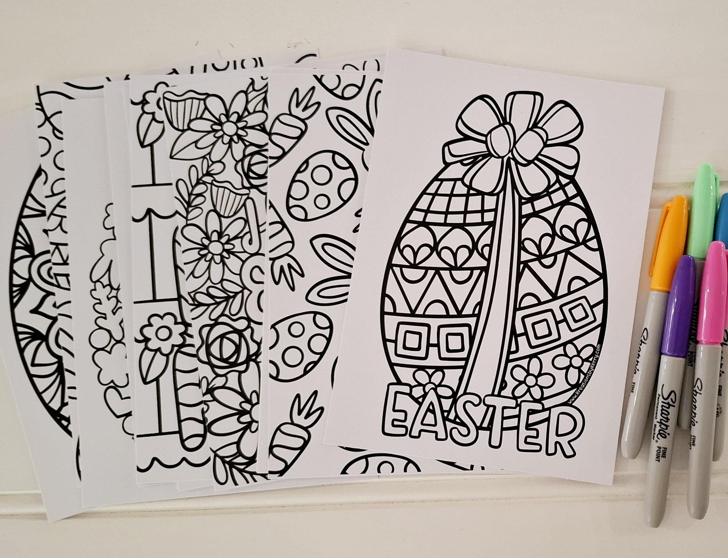 Colour Me In - Easter