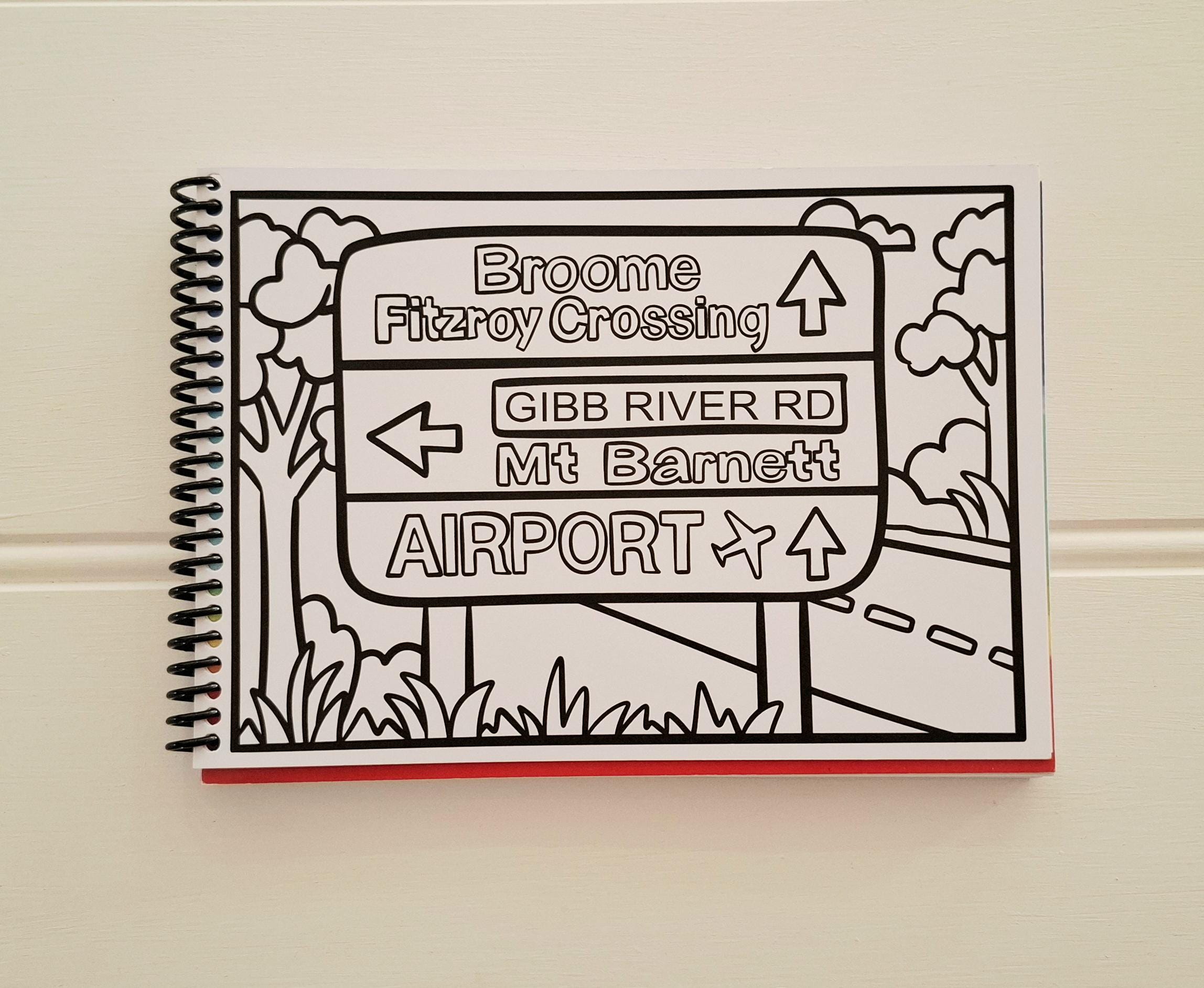 Colour Me In #Kimberley - Australian Outback Activity Book 🦘