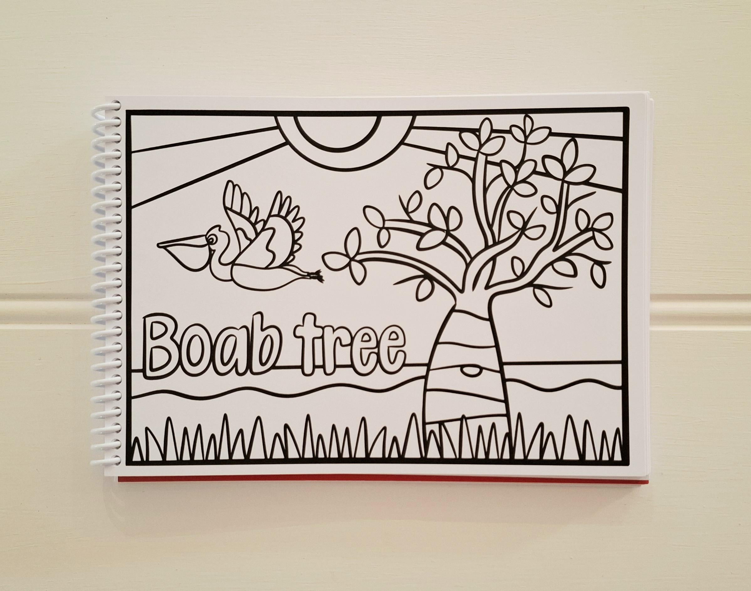 Colour Me In #Kimberley - Australian Outback Activity Book 🦘