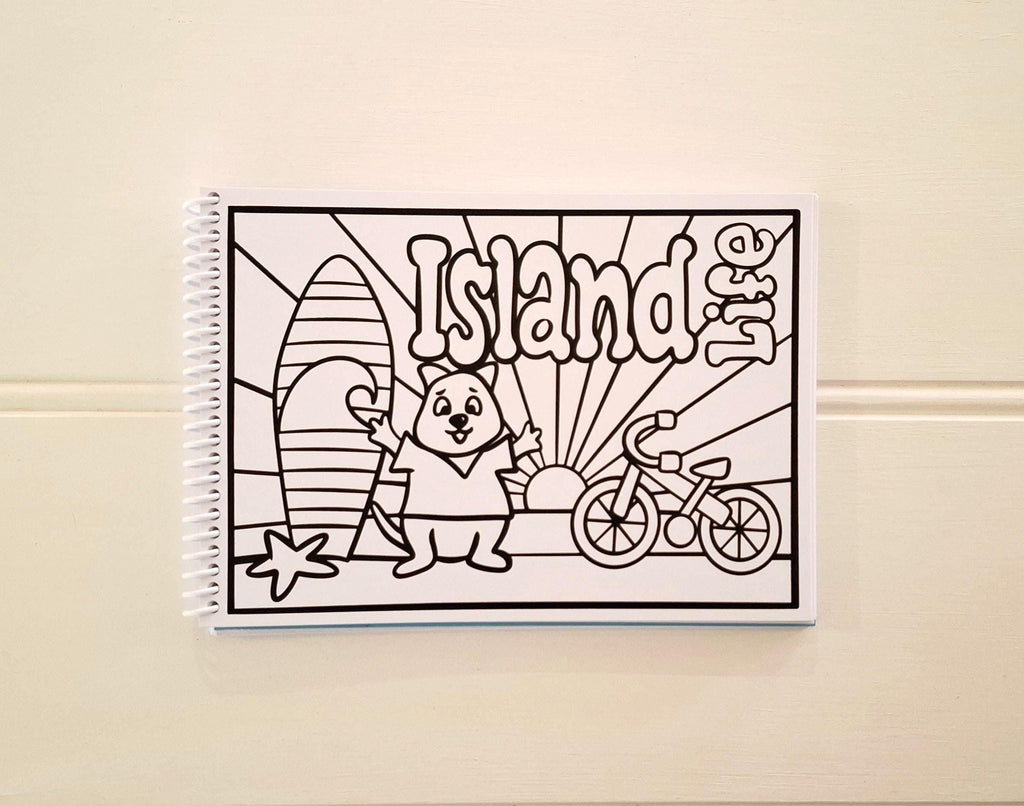 Colour Me In #Rottnest Activity Book