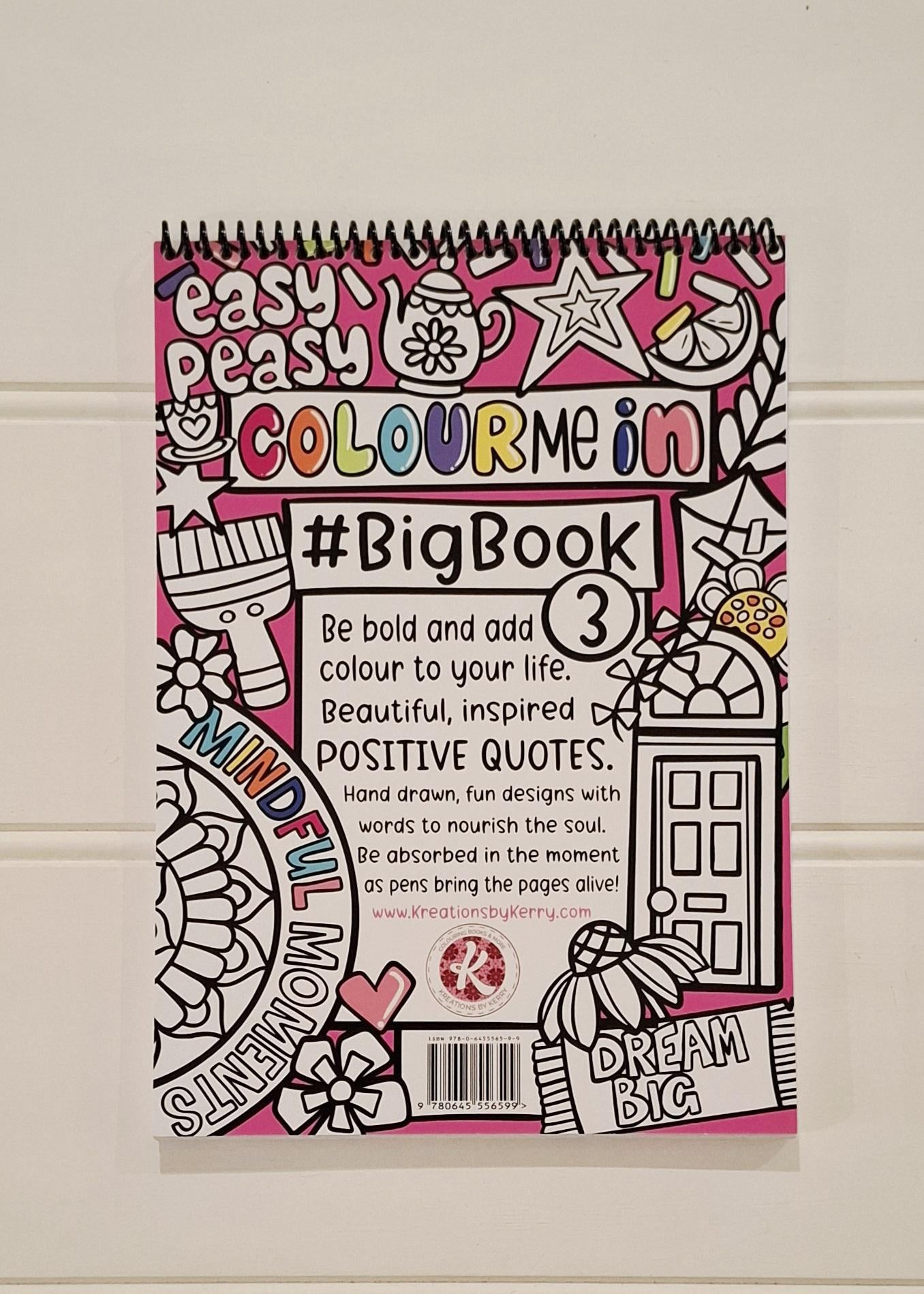 Colour Me In #BigBook3 - Positive Quotes