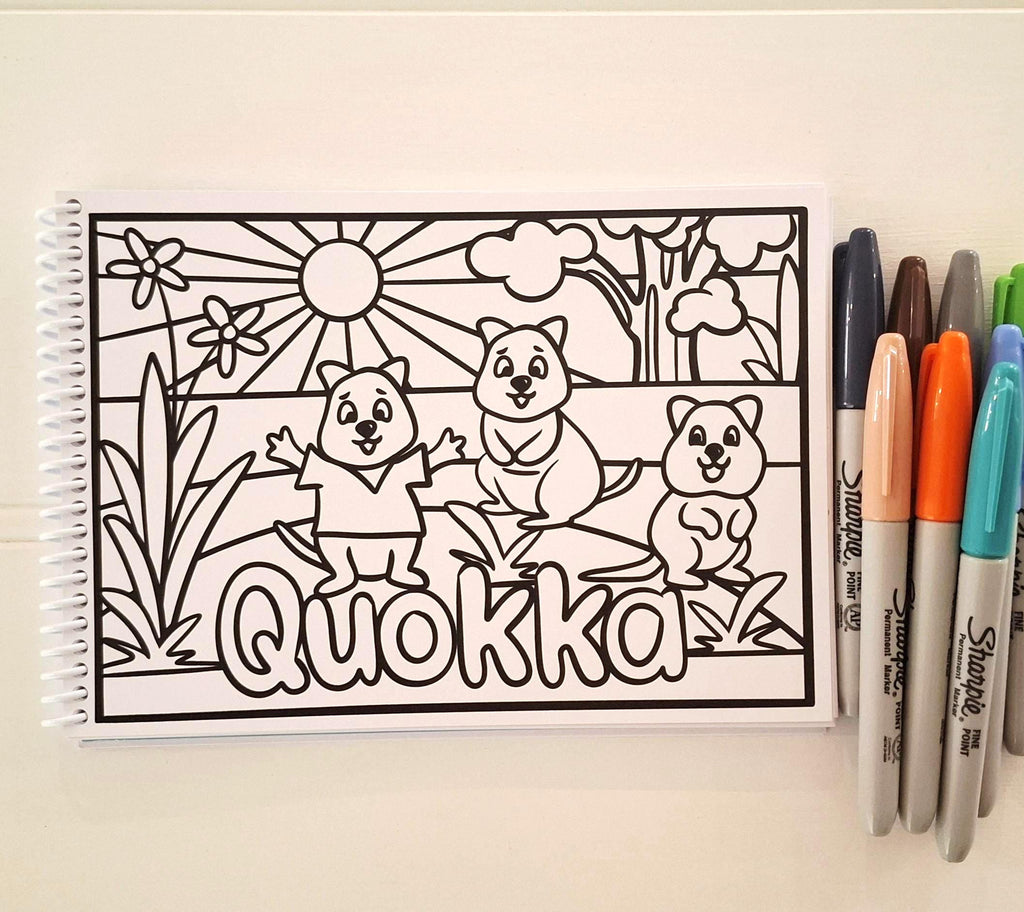 Colour Me In #Rottnest Activity Book