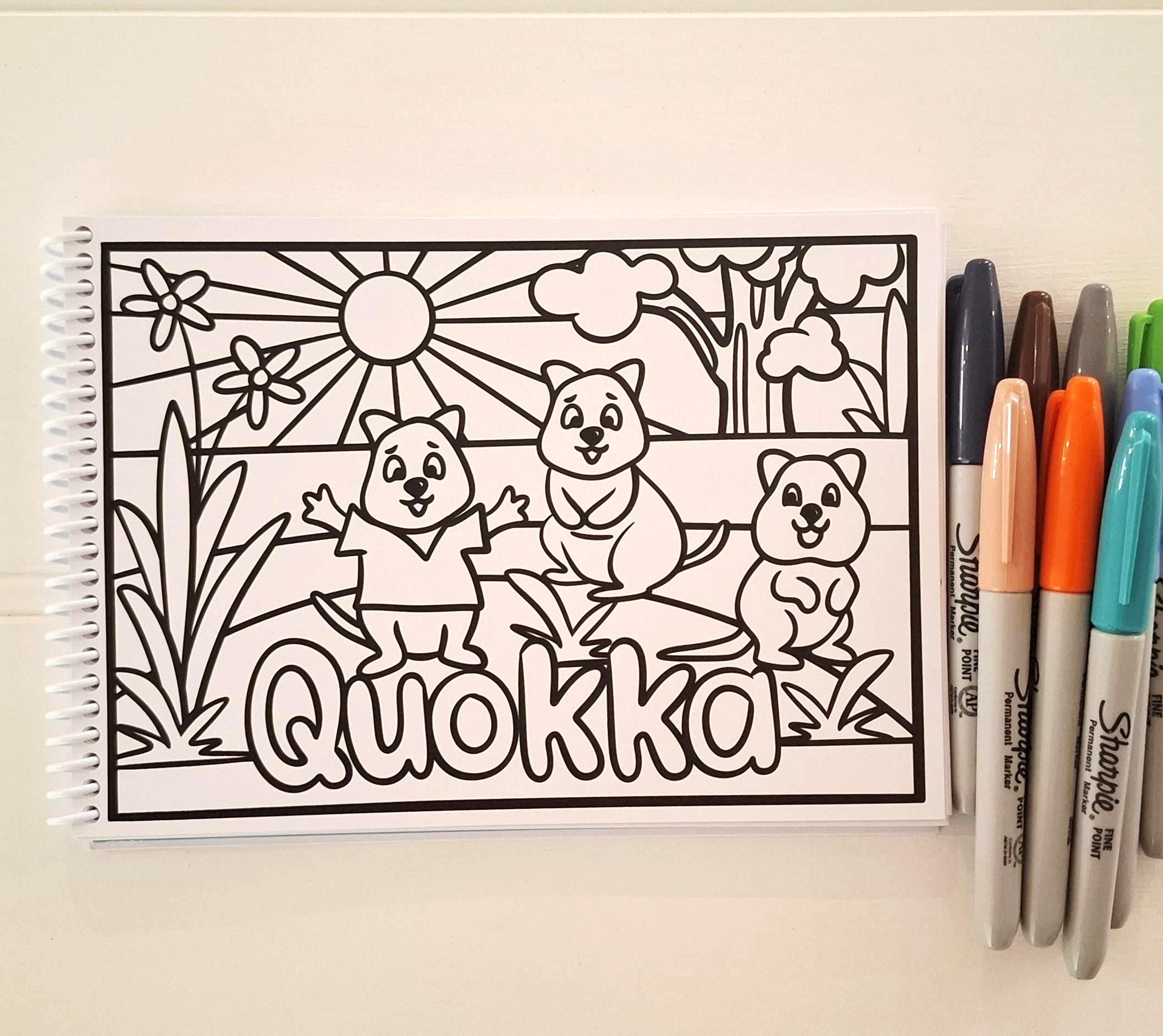 Colour Me In #Rottnest Activity Book