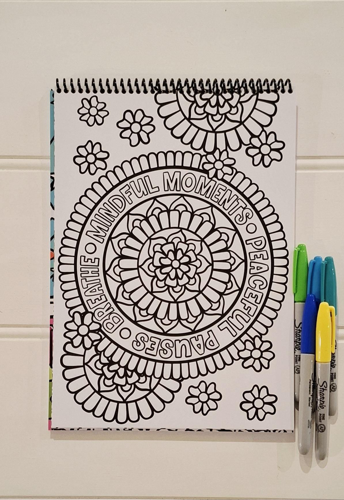 Colour Me In #BigBook3 - Positive Quotes