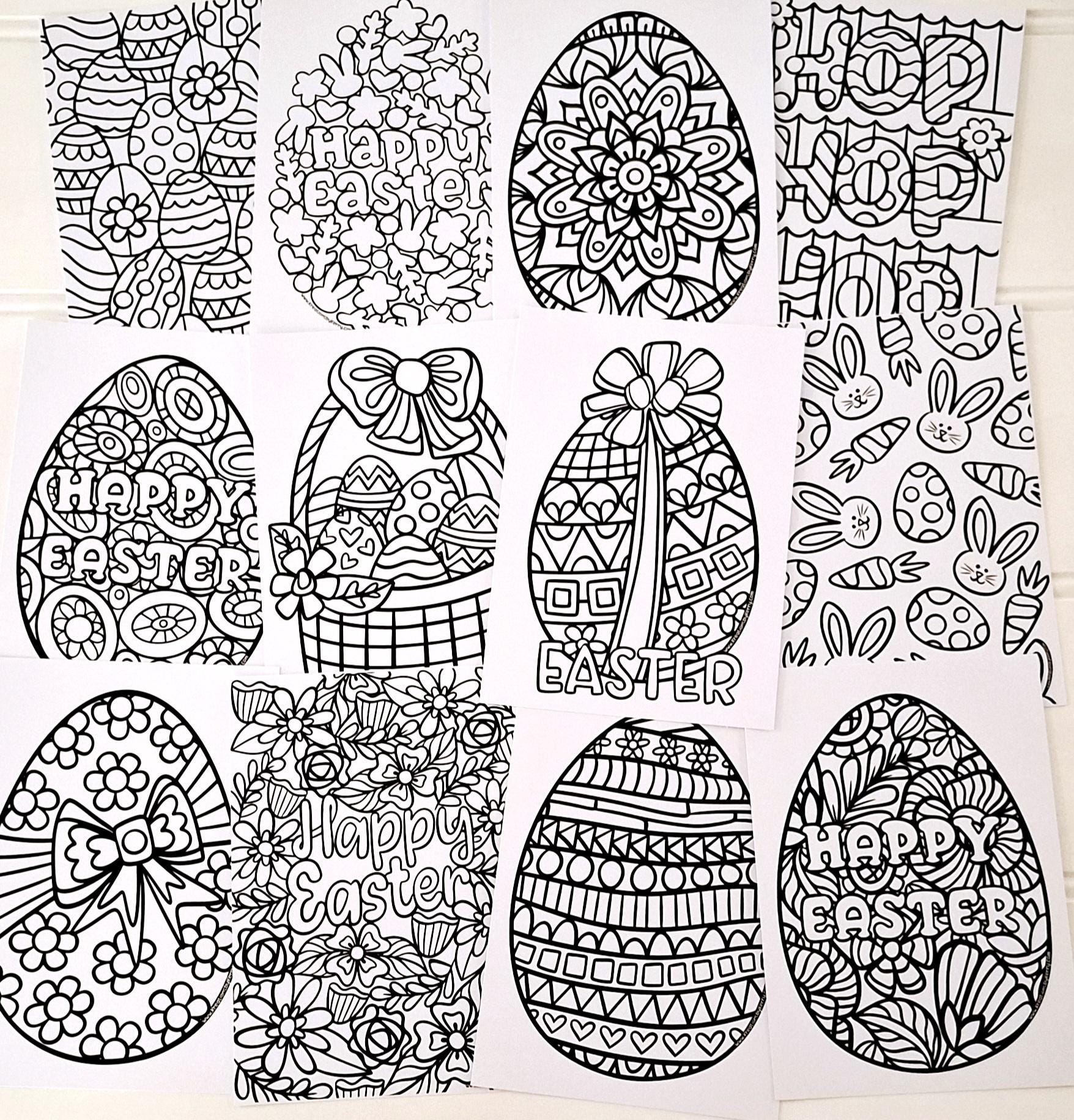 Colour Me In - Easter