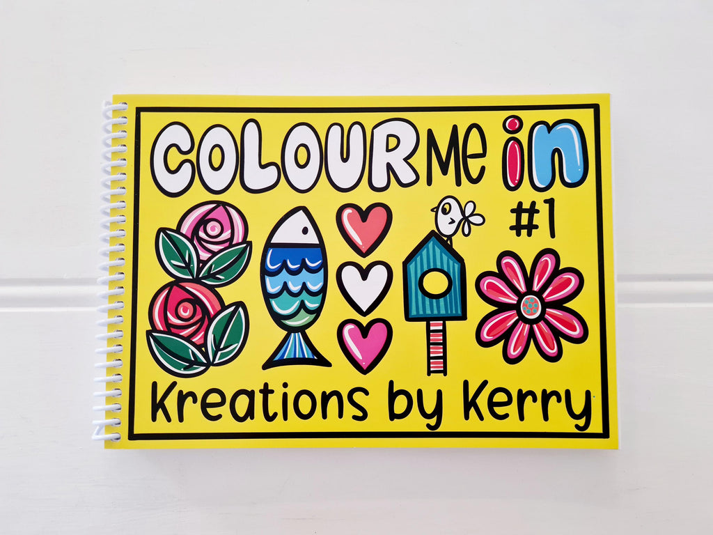 Colour Me In #1 - Our Original Colouring Book