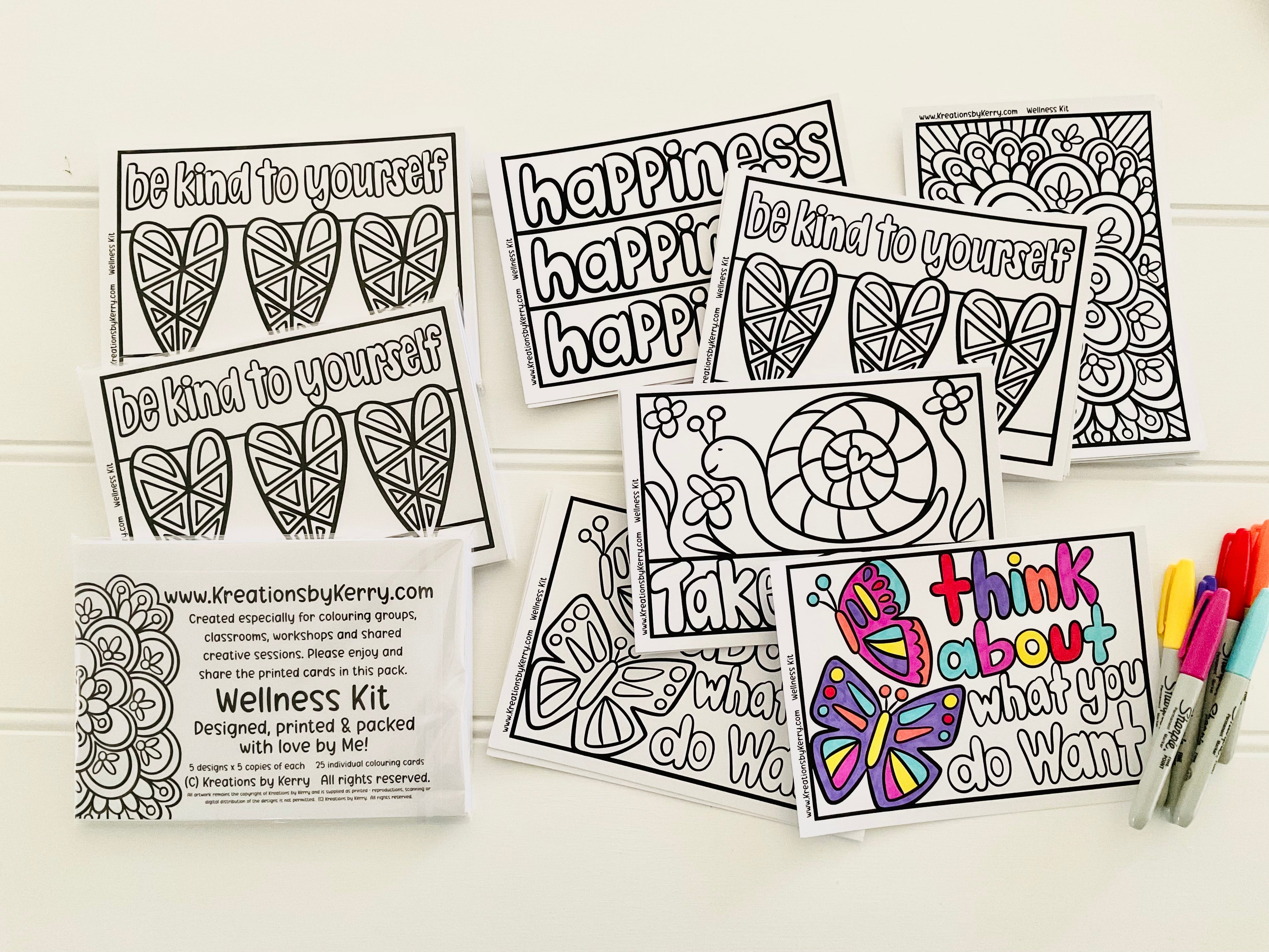 Wellness Kit - Colour Me in