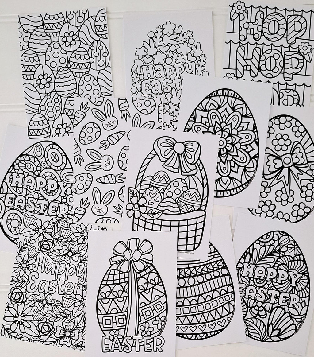Colour Me In - Easter