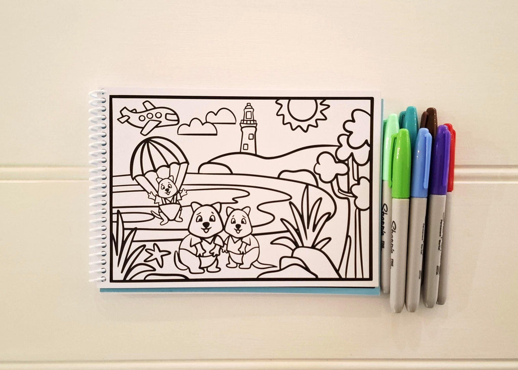Colour Me In #Rottnest Activity Book
