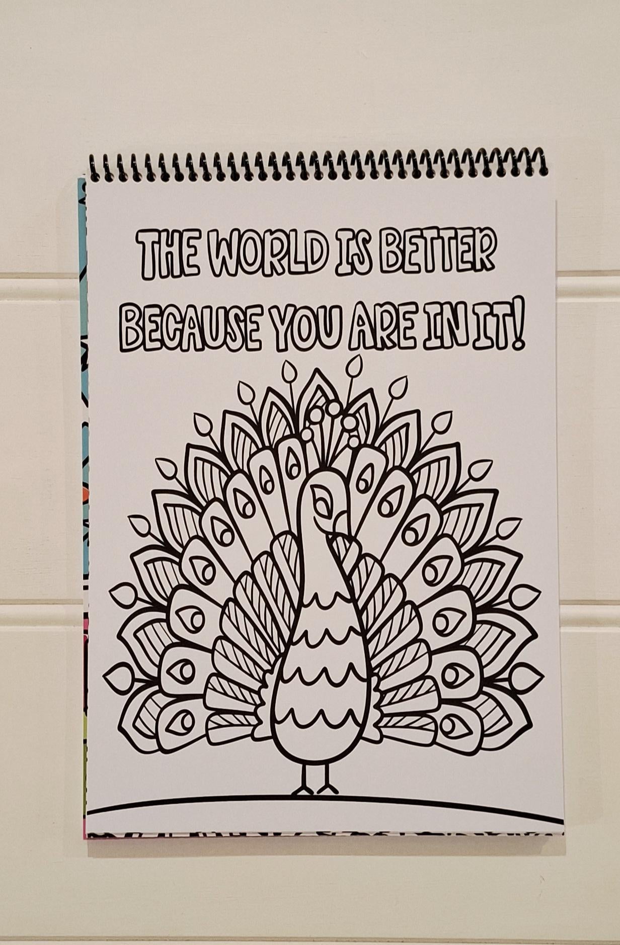 Colour Me In #BigBook3 - Positive Quotes