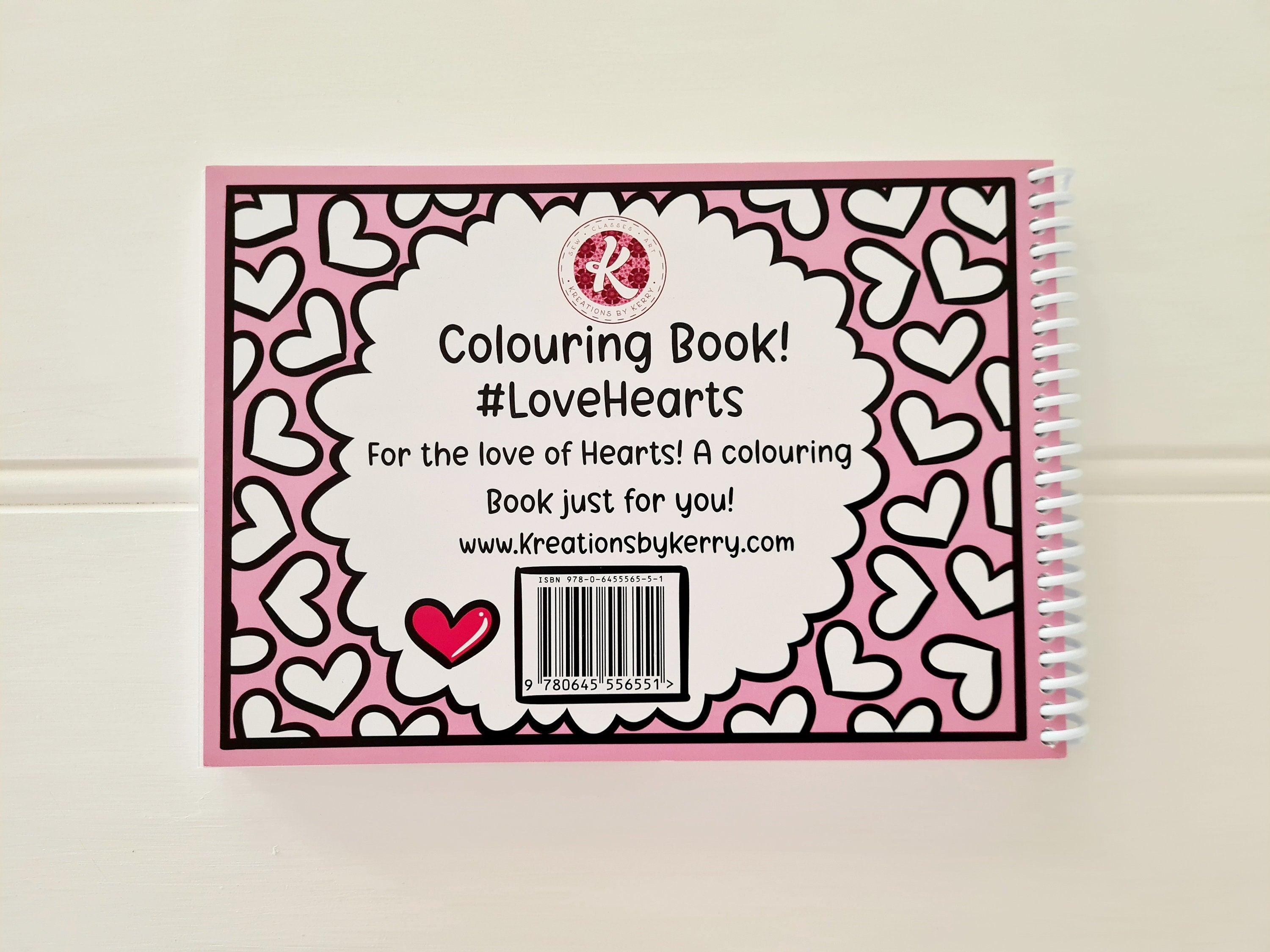 Colour Me In - Love Hearts